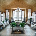 idee per tende per l'arredamento del cottage