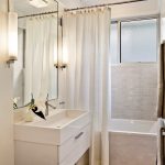 tende tessili per foto di tipi di bagno
