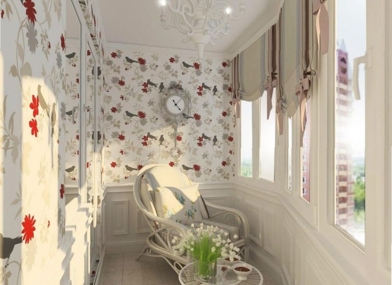 idee di design per tende da balcone