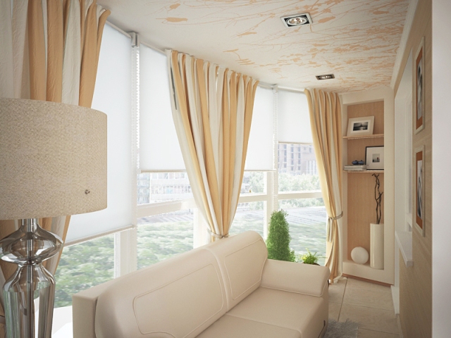 idee per tende da balcone