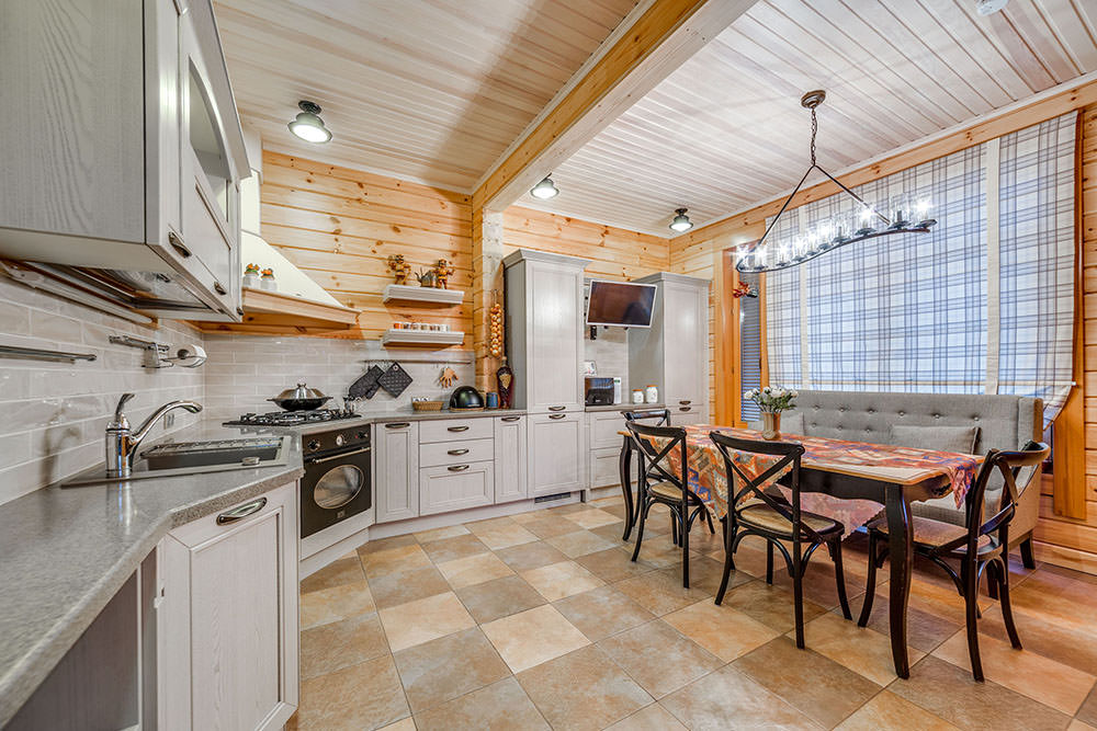tende per la decorazione del cottage