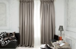 idee di design per tende con coulisse