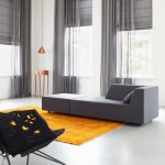 idee per tende con occhielli e decorazioni