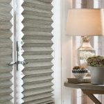 foto di decorazioni con tende plissettate