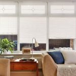 decorazioni fotografiche con tende plissettate