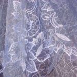 tulle con ricamo