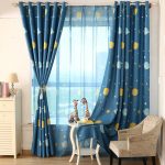 tende con foto di stelle decorative