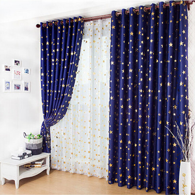 tende con design fotografico di stelle
