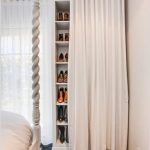 tende nello spogliatoio al posto delle porte foto design
