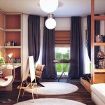 idee di design per tende per la cameretta di un ragazzo adolescente