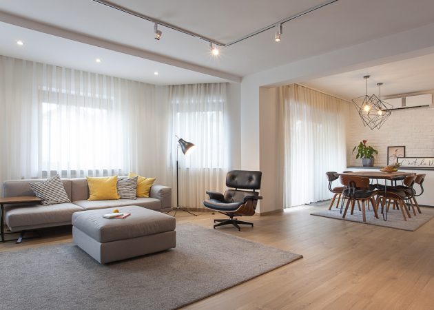 idee di design per tende in stile moderno