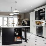 tende per cucina con balcone