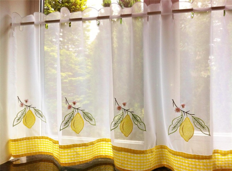 idee per tende da bar design