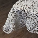 idee per decorazioni con tovaglie all'uncinetto