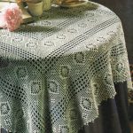 idee per decorazioni con tovaglie all'uncinetto
