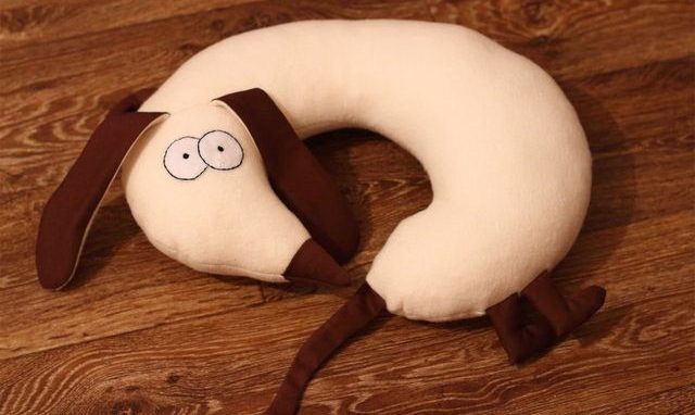 cuscino cervicale per cani