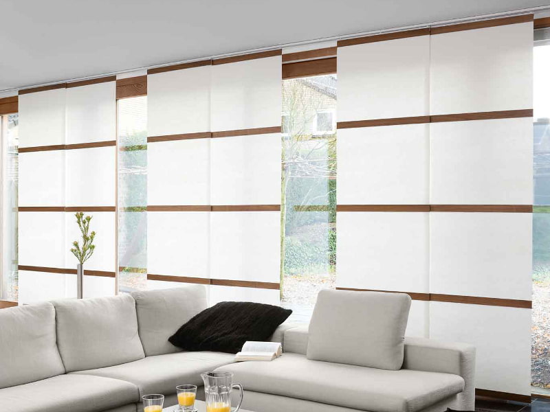 idee di design per tende giapponesi