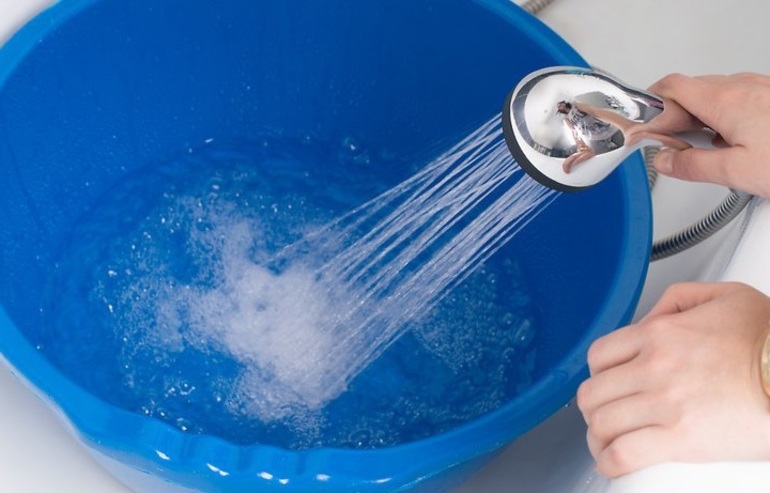 cuscini per il lavaggio delle mani