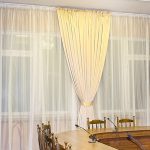 moderna lampada in tulle