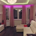 LED trak za osvetlitev zaves