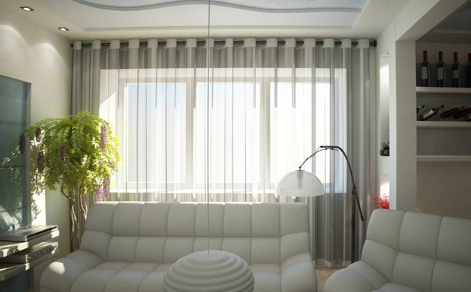 idee di design per tulle con occhielli