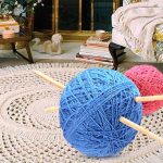 idee per tappeti lavorati a maglia