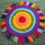 idee per tappeti lavorati a maglia e decorazioni