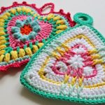 design di presine all'uncinetto