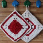 presine all'uncinetto con foto decorative