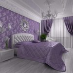 scegliere un set di tende e copriletti per la camera da letto