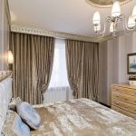 scegli un set di tende e copriletti per le idee di arredamento della camera da letto
