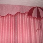 Decorazione fotografica fai da te con lambrequin