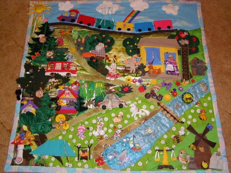 Tappetino didattico fai da te per bambini