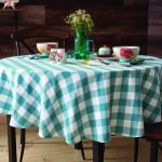 tovaglia per idee per il tavolo della cucina foto