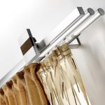 idee di design per aste per tende in alluminio