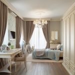 foto di design di tende beige