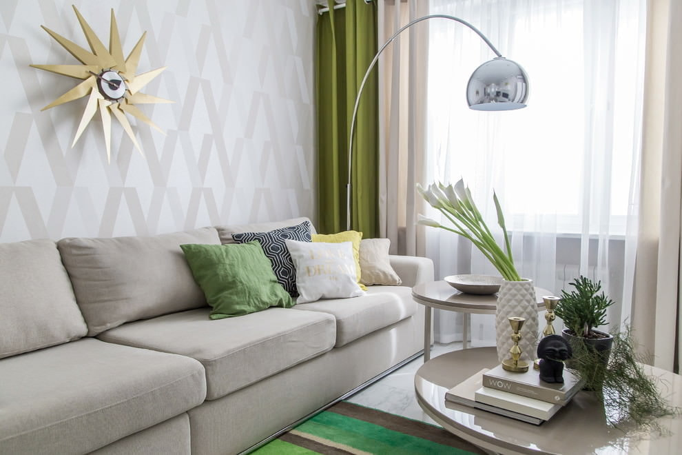 tende beige per interni
