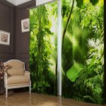 idee per decorazioni con tende fotografiche per finestre