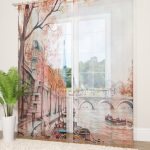 idee di design per tende fotografiche per finestre