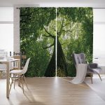 idee di design per tende fotografiche per finestre