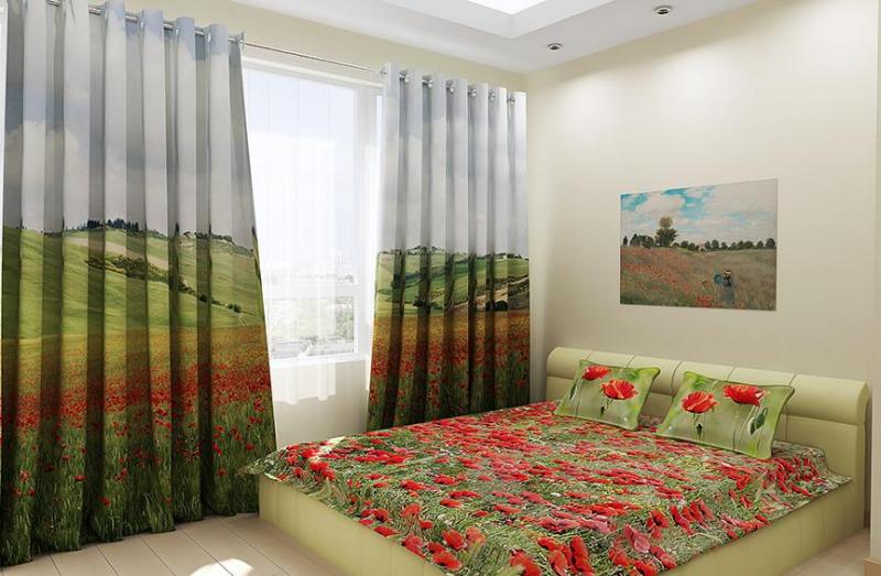 camera da letto in fototulle