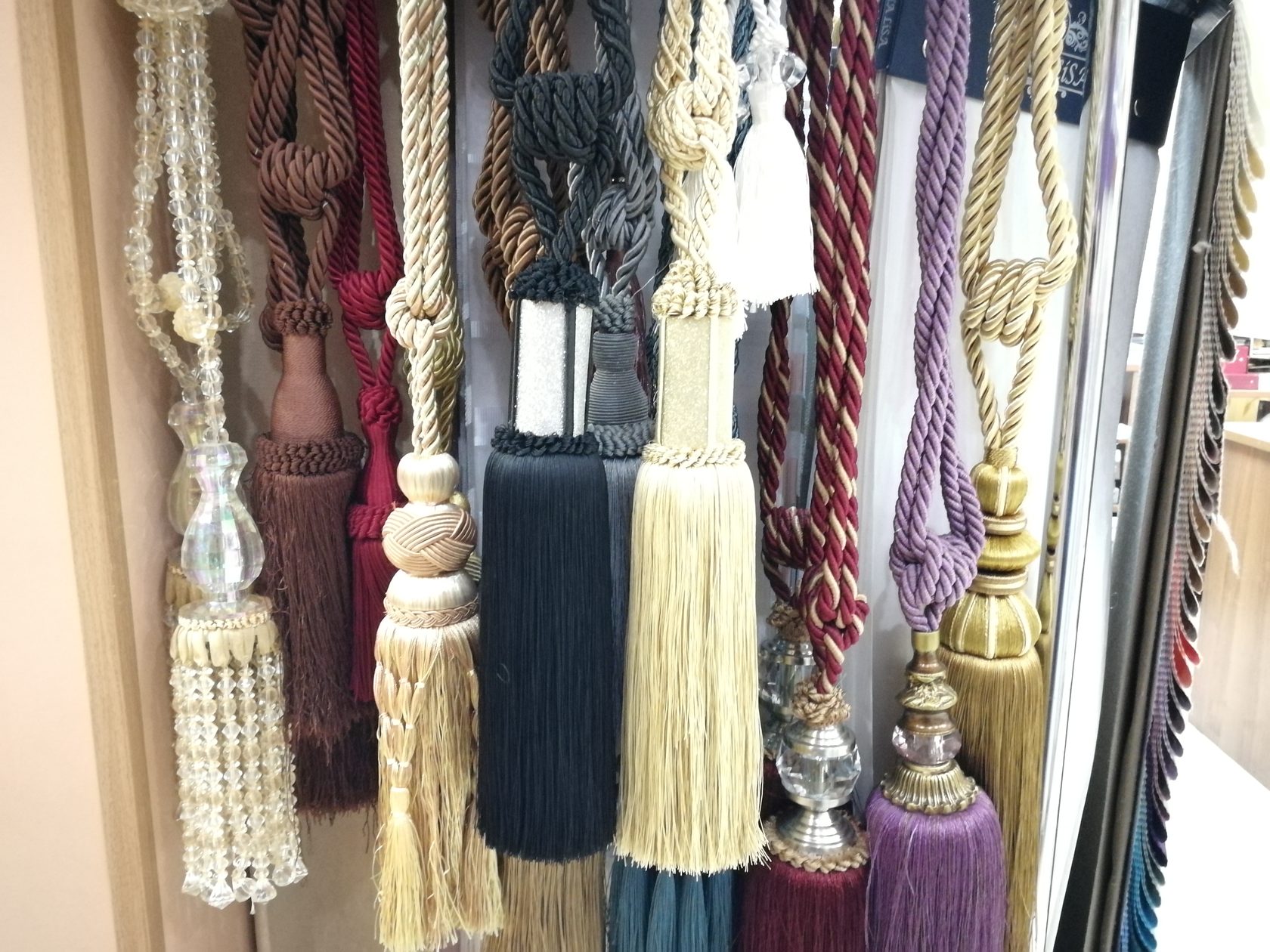 accessori per lambrequins