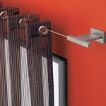 bastoni per tende da parete per interni