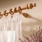 idee di design per aste per tende da parete