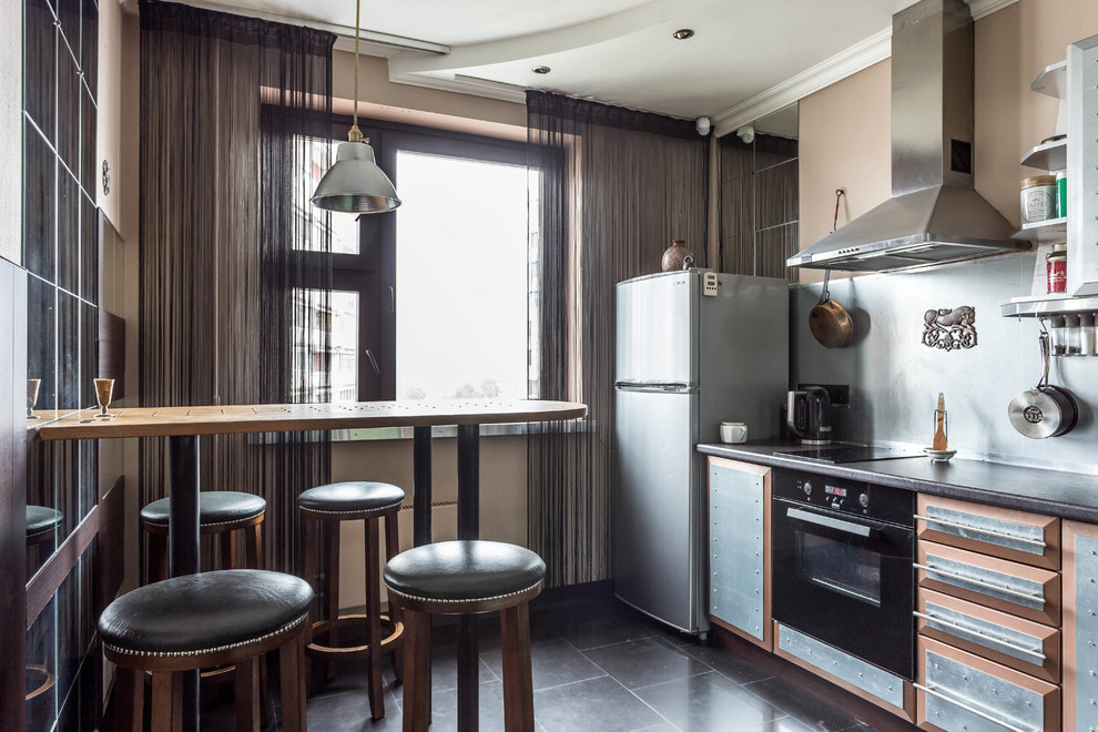 tende marroni tipi di arredamento