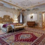 tappeti classici da comodino per camera da letto in stile barocco