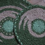 idee fotografiche per tappeti all'uncinetto