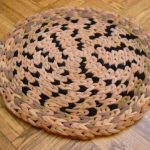 decorazioni fotografiche di tappeti all'uncinetto