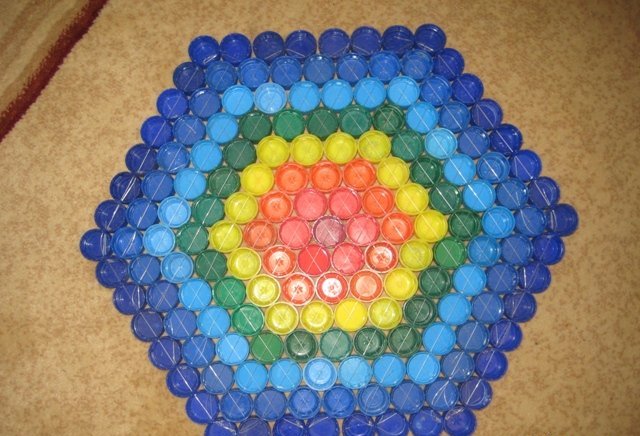 tappeto da coperchi idee decorazione