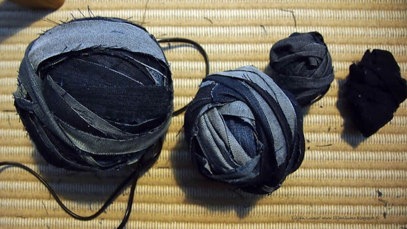 tappeto da vecchi jeans idee arredamento